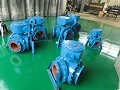 Cast Basalt  Lined 3-Way Ball Valve