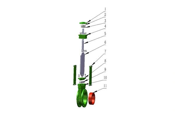 Wear-Resisting Knife Gate Valve
