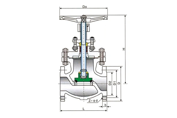 JIS Stainless Steel Globe Valve, 10K/20K