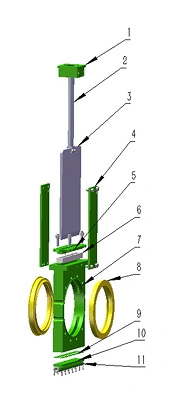 Wear-Resisting Knife Gate Valve